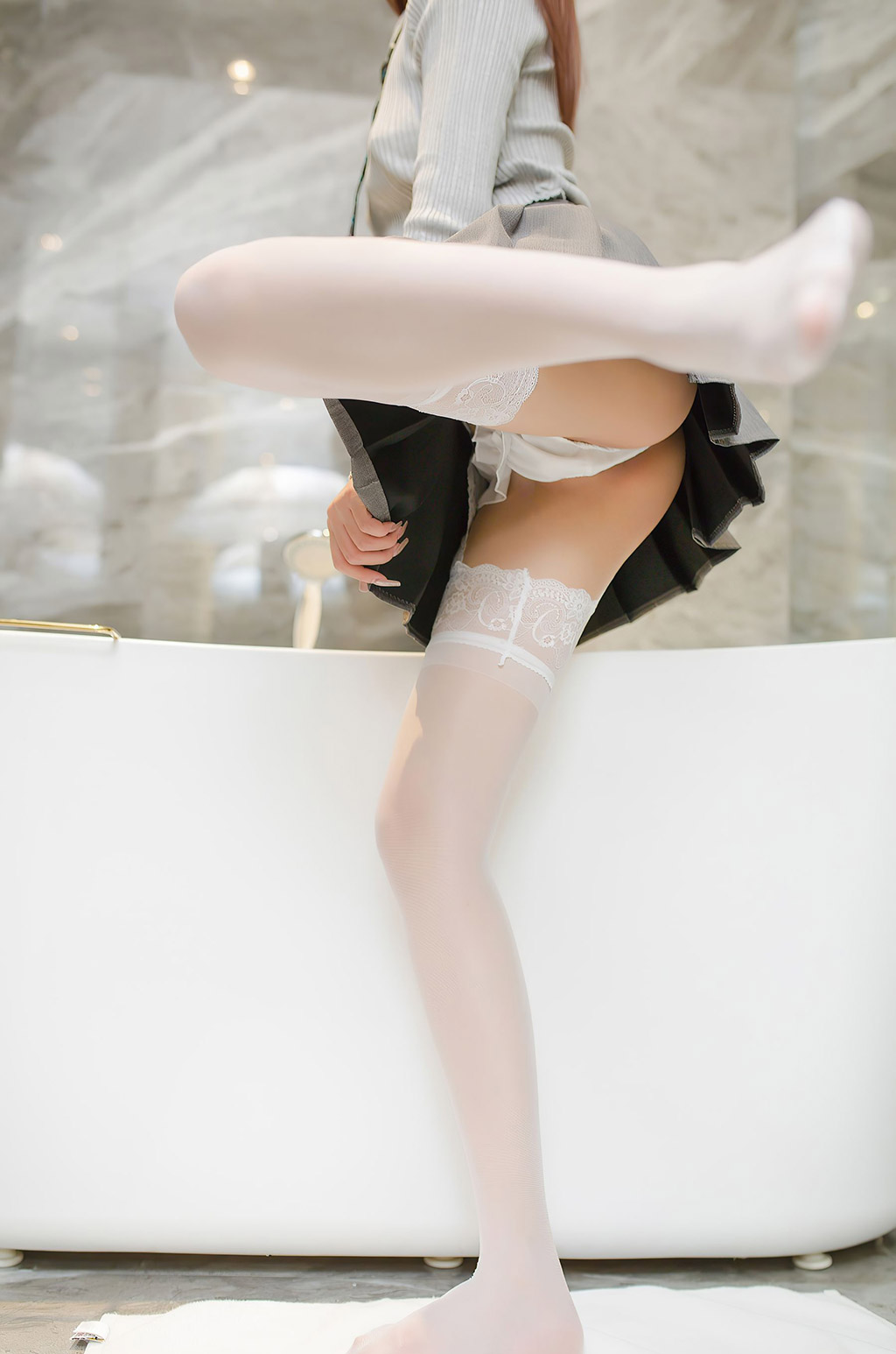 周慕汐baby男士钟爱的JK制服系列