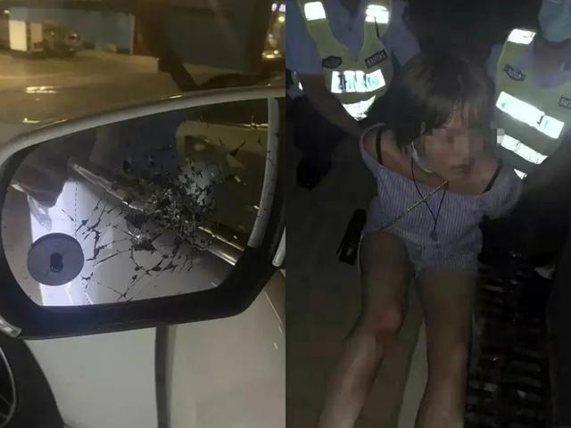 女子狂砸9辆车后让男友赔 男子回应让人哭笑不得