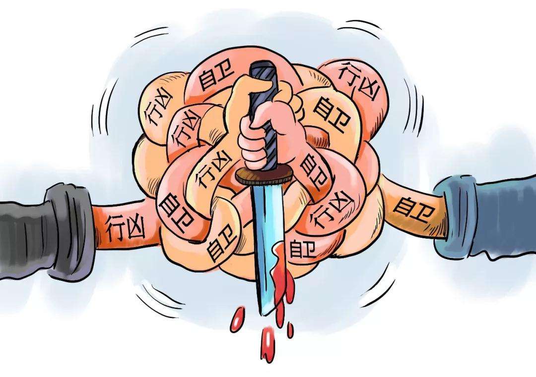 男子为保护女友与其前男友扭打 是否构成正当防卫?